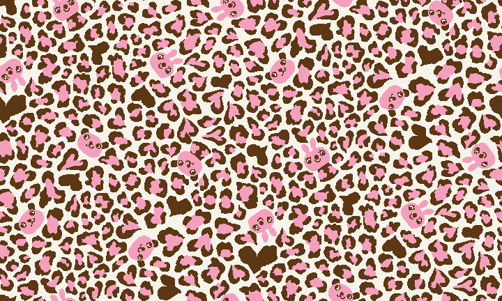 Animal Print LEOPARD Print with Animals background