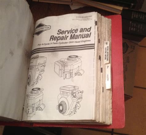 eBook Briggs And Stratton Overhaul Manual