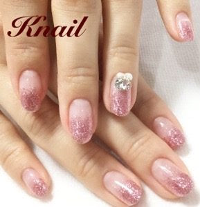 オーダージェル キラキラなラメグラデーションネイル Knailのブログ