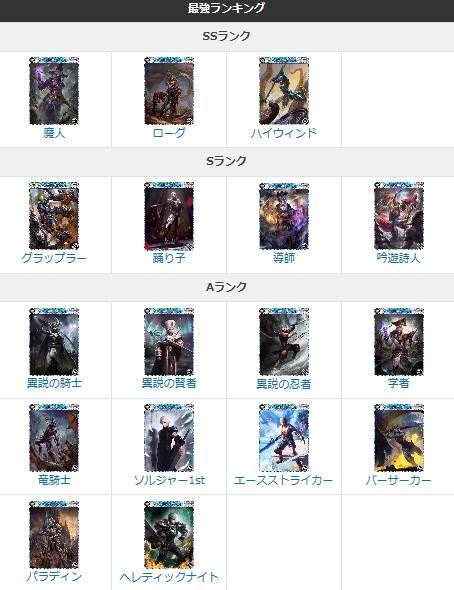 Kuroponta18 メビウス Ff 最強ジョブランキング