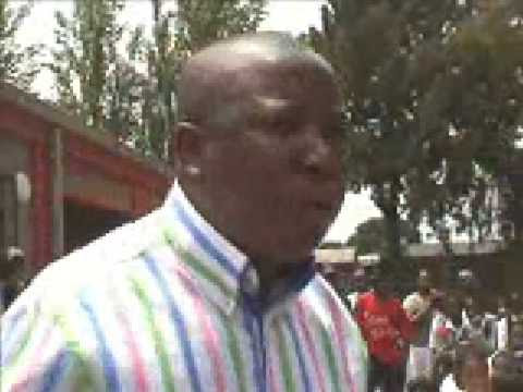 Julius Malema visits his old school in Soweto