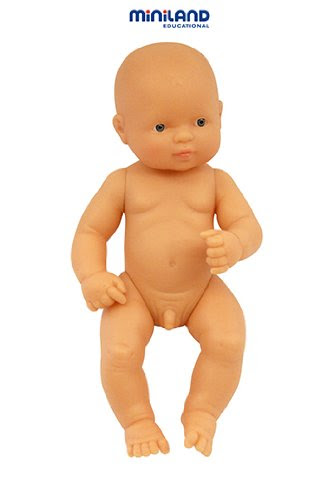 Newborn Baby Doll White Boy 12-5/8 -- Case of 2 Newborn Baby Doll White Boy 12-5/8 -- Case of 2