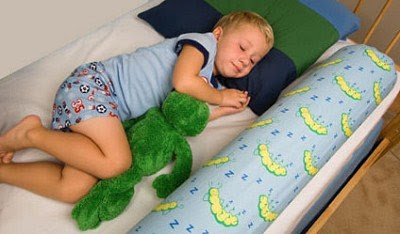 BedBugz Portable Bed Bolster, Blue
