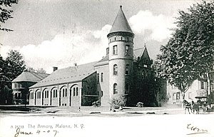 English: Armory, Malone