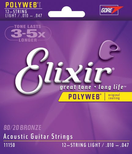 Elixir 11150 Elixir Poly Acous 12-Stg Lite On Sale