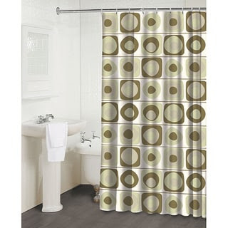 Vintage Squares Pearl' Shower Curtain | Overstock.
