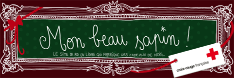Mon Beau Sapin : des BD pour la Croix Rouge !