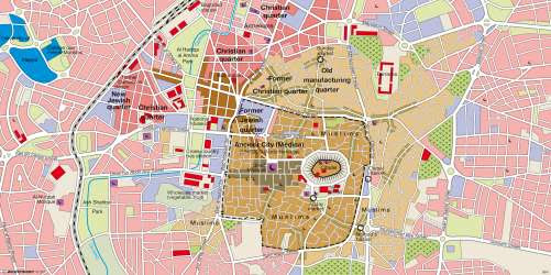 Maps - Aleppo (Halab, Syria) - Oriental city - Diercke ...