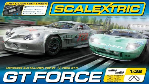 Scalextric C1274 GT Force Scale Race Set, scala 1:32