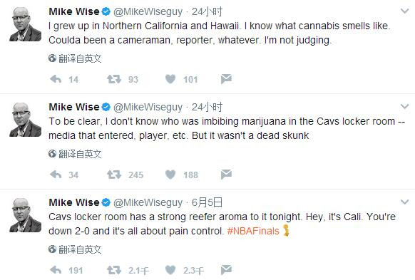 抽大麻疗伤 美记曝骑士更衣室有很重的大麻味 搜狐体育
