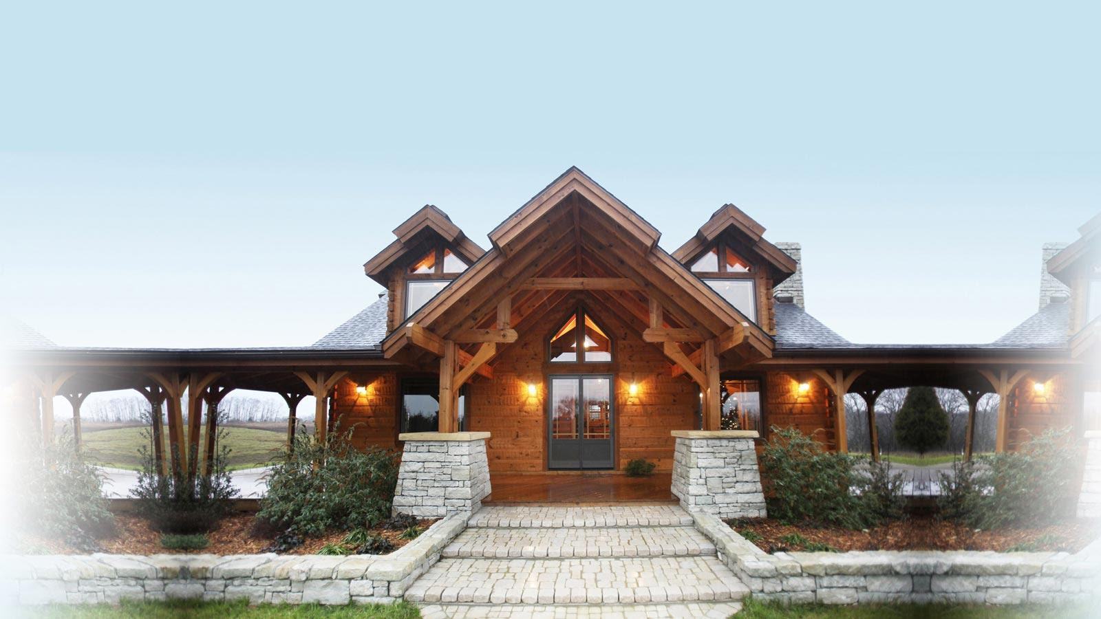 Countrymark Log Homes | Countrymark- Energy Efficient ...