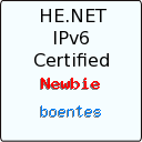 IPv6 Certification Badge for boentes
