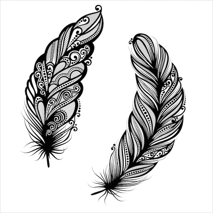 tattoo meanings of feather