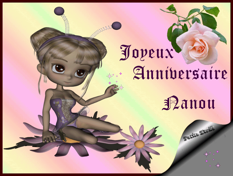 Joyeux Anniversaire Nanou