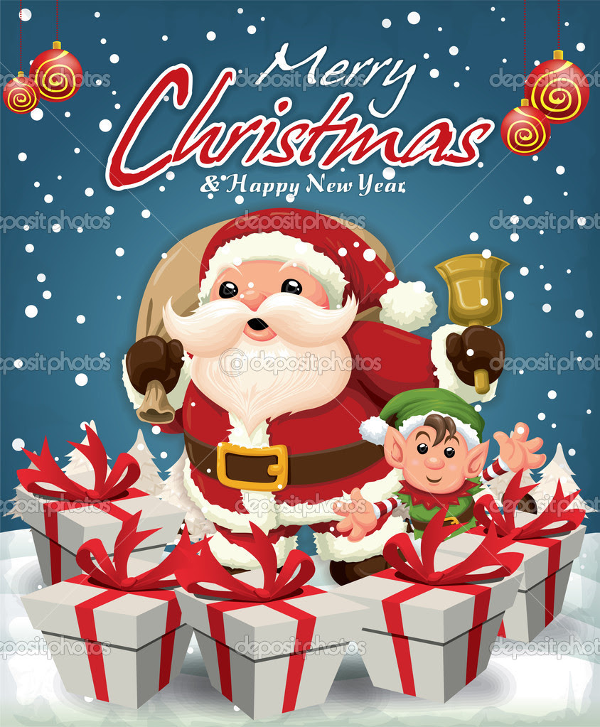 40 Appealing Christmas Poster Designing Ideas  All About Christmas