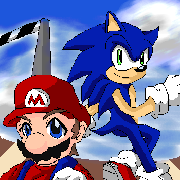 競演おめでとうソニックとマリオでオリンピック Sonic Fans Work