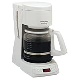 Black and Decker DCM1350 VersaBrew Plus 12-Cup Programmable Coffee Maker, White