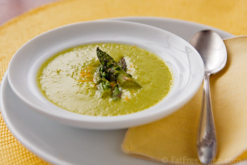 Roasted Asparagus Soup