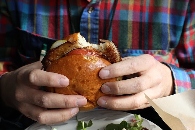 shiitake mushroom burger