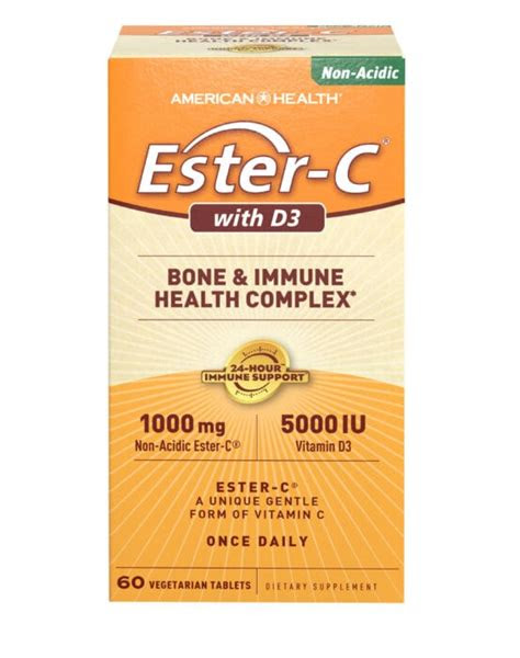 So i do this religiously once a week and feel so much better having eliminated and cleansed. Ester-CÂ® 1000 mg with D3 5000 IU Bone & Immune Health