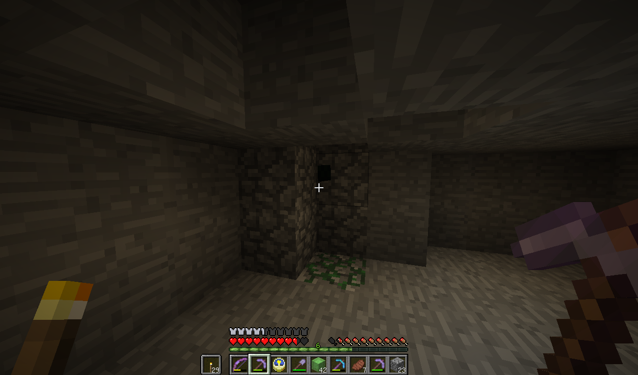 再びゾンビスポナー発見 箱の中身は 今日もマイクラ