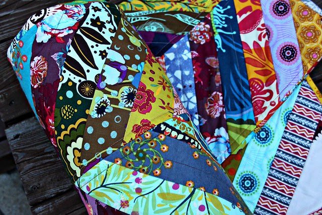 An Autumn Herringbone Quilt // Maureen Cracknell Handmade