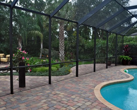 Landscaping around a pool cage | Tropical (&amp; Subtropical) Landscapes ...