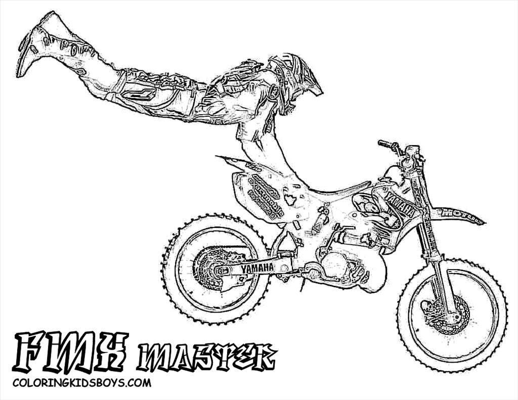 Motocross Coloring Pages at GetColorings.com | Free ...