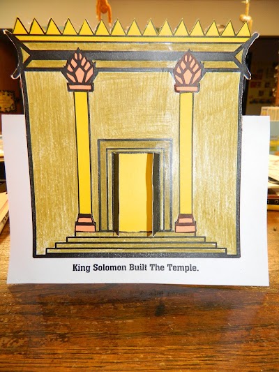 Jerusalem Temple Coloring Page