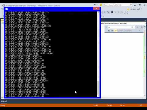 C# ‘da Bir Dizedeki Tüm Alt Dizeleri Bulmak İçin Program