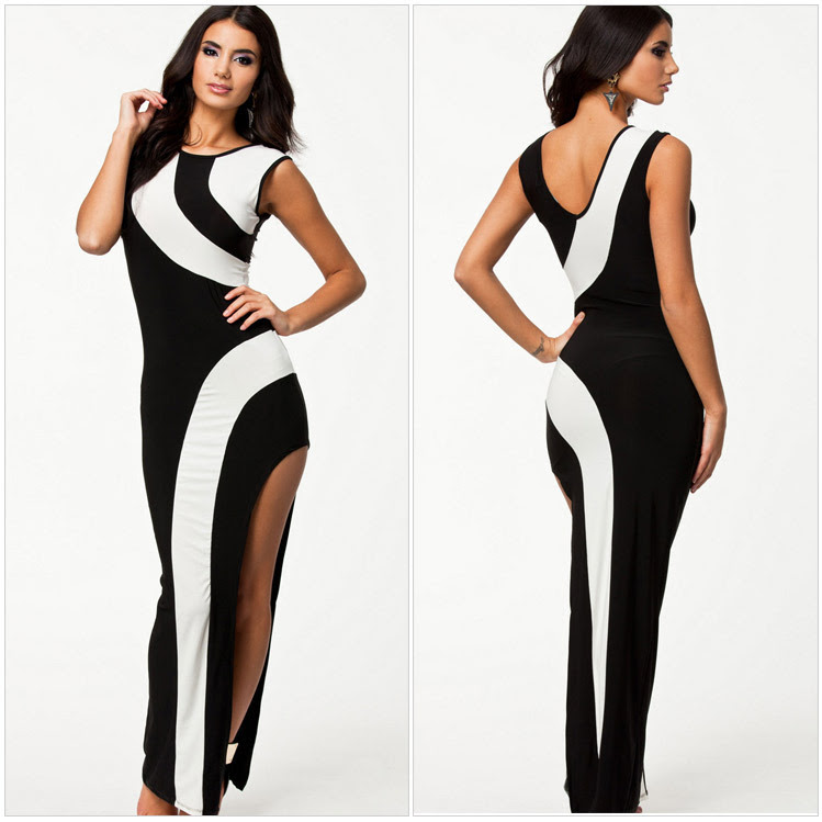 European American style Deep U Neck sleeveless summer Tank