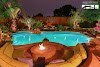 Stone Fire Pit On Wooden Deck : Stone Fire Pits Wood Burning Pit Outdoor Patio Backyard Poolside Deck
