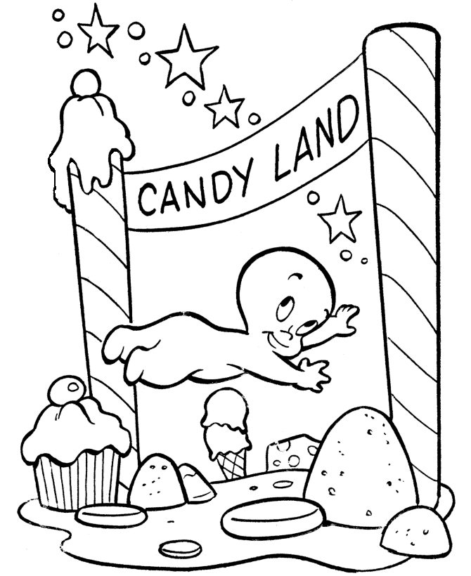 Printable Candyland Coloring Pages Coloring Me Clip Art Library
