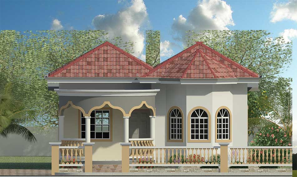 2 Bedroom House Plans In Jamaica | www ... Pictures For Windows10 