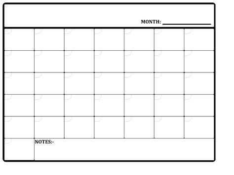  monthly planner template pdf