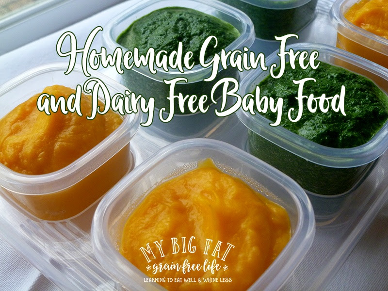 Homemade Grain Free And Dairy Free Baby Food