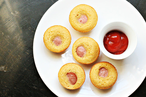 mini corn dog muffins