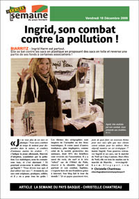 Journal Hebdomadaire la Semaine du Pays Basque