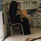 My friend took her dog to the vet in Dubai and this was in the waiting room