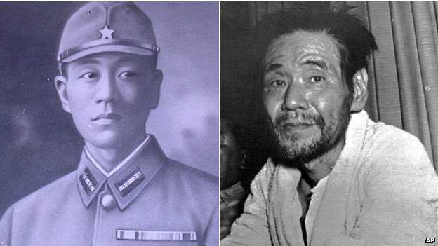 El soldado japonés Shoichi Yokoi, en 1941 y 1972