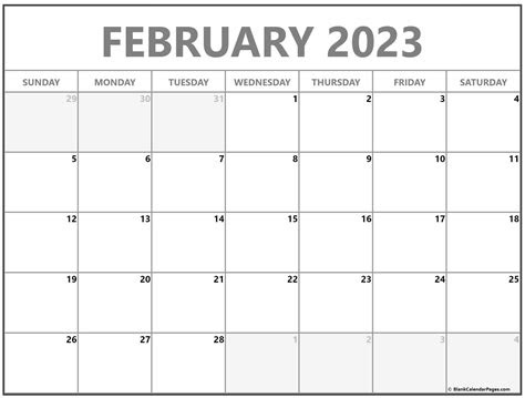 Any of the calendar templates below are suitable for jotting down notes, . february 2023 calendar free printable calendar