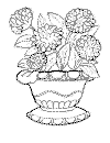 flowers coloring pages print flowers pictures to color