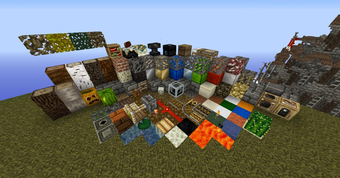 minecraft painterly texture pack 1.4