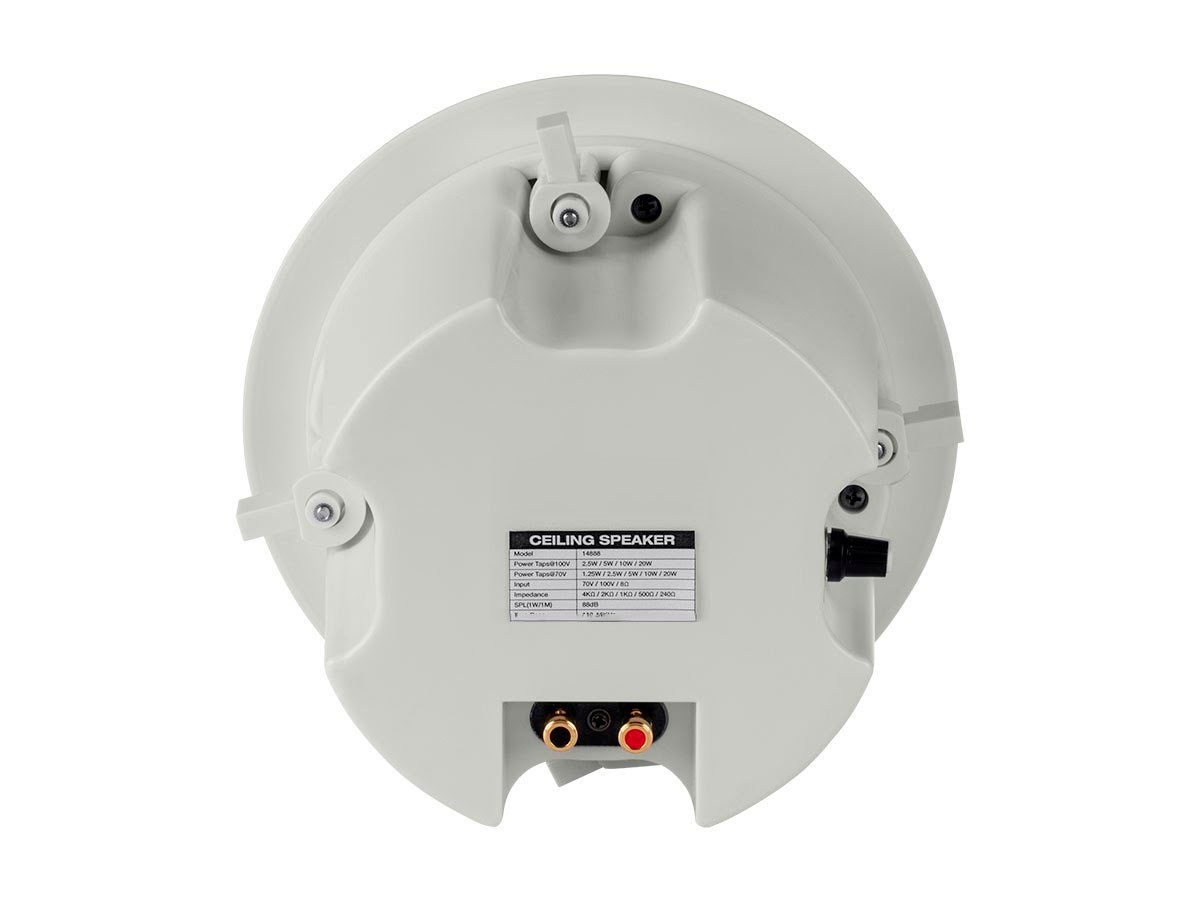 Commercial Audio 20W 4 inch Coax Ceiling Speaker with ABS ...