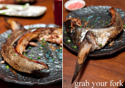 grilled tuna jaw