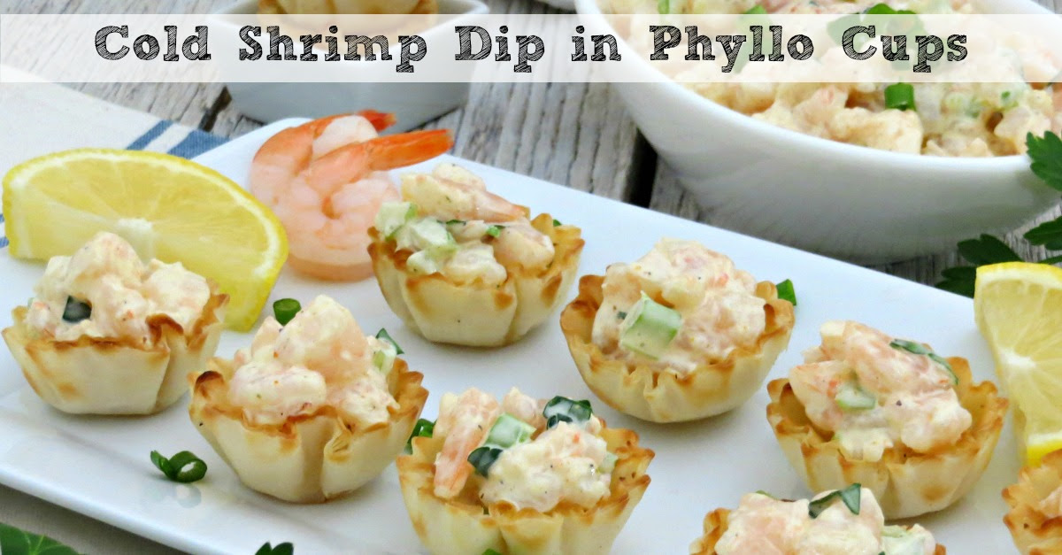 Shrimp Appetizer In Phyllo Cups