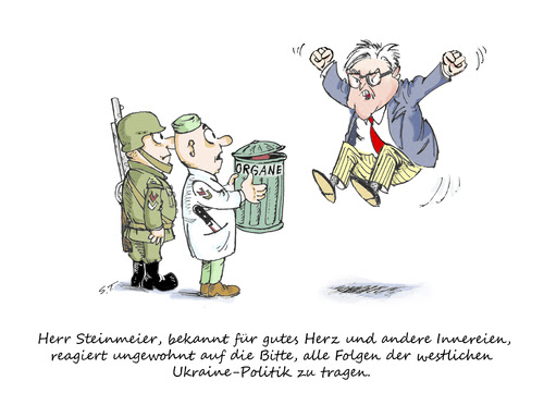 Organspende bitte By Simpleton | Politics Cartoon | TOONPOOL
