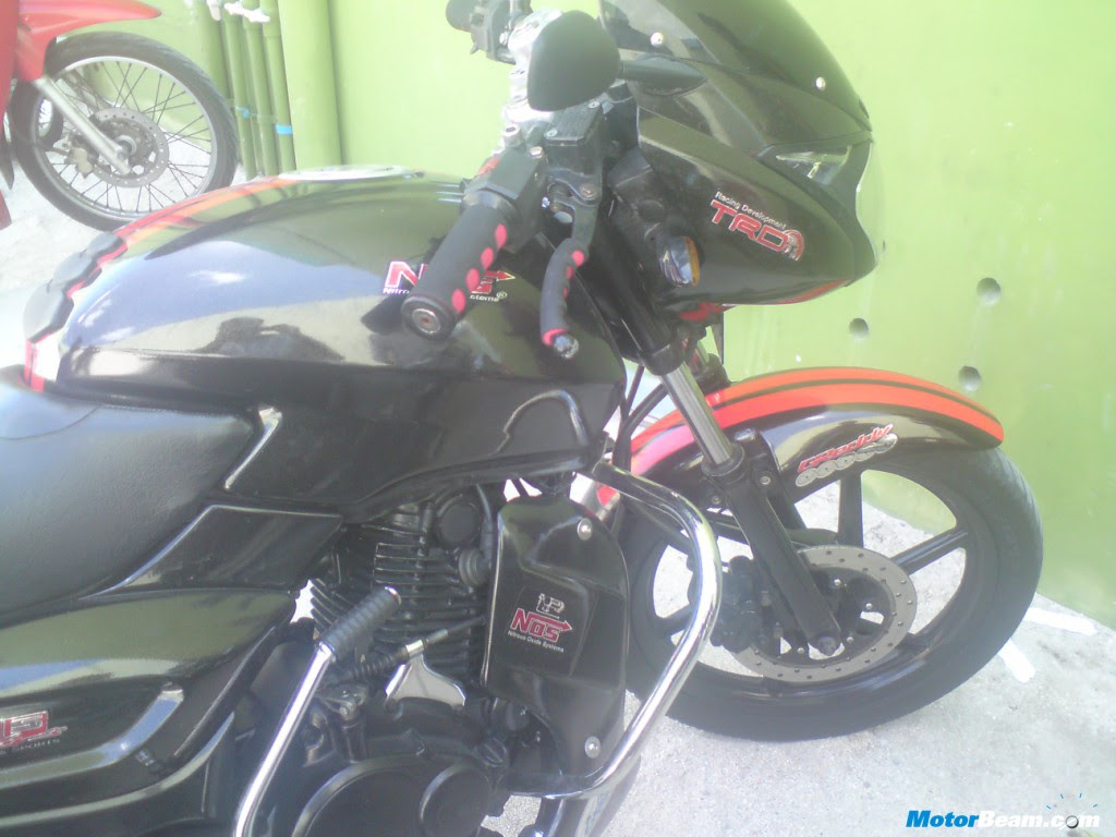 Modified Bajaj Pulsar 150 In Maldives