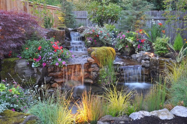 ... Backyard - Eclectic - Landscape - portland - by All Oregon Landscaping