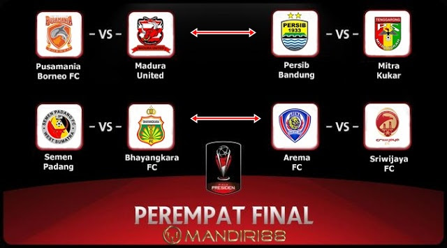  Jadwal Perempat Final Piala Presiden ada perubahan
